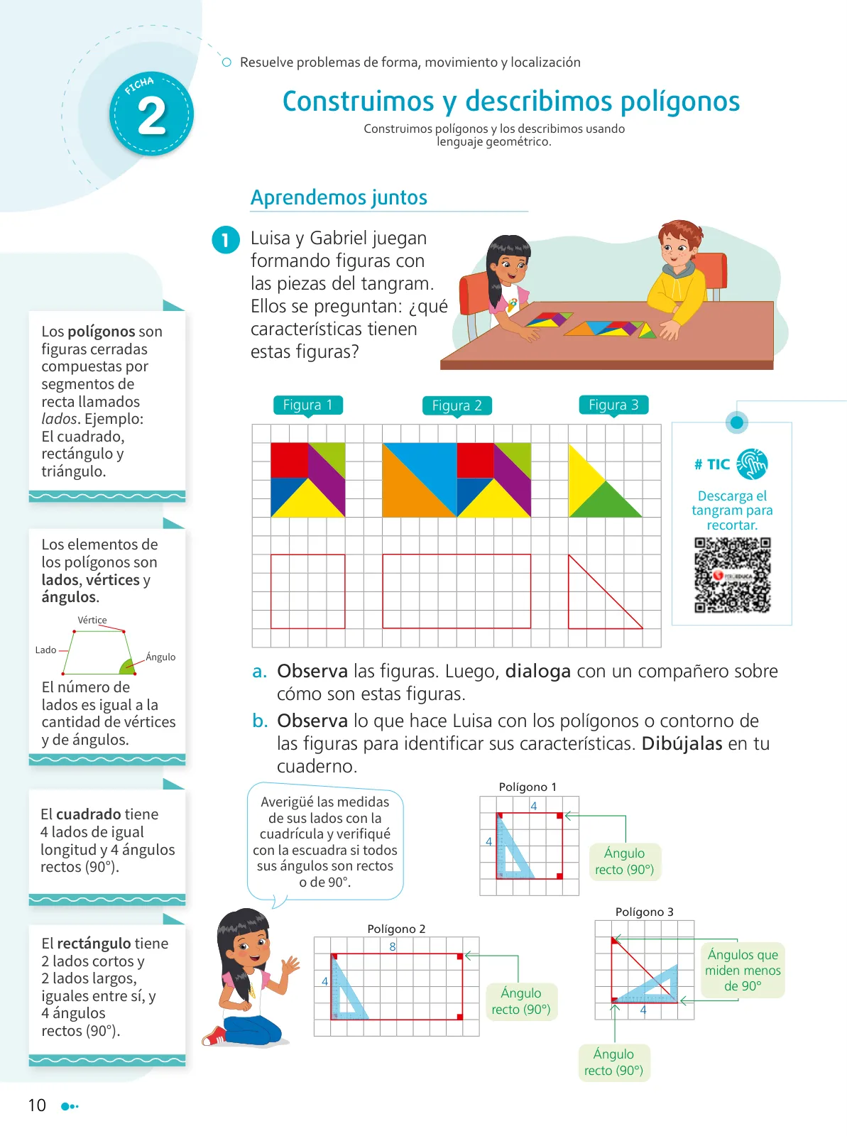Miniatura página 12 de Texto de Matemática 4. Cuarto grado de Primaria · 2024