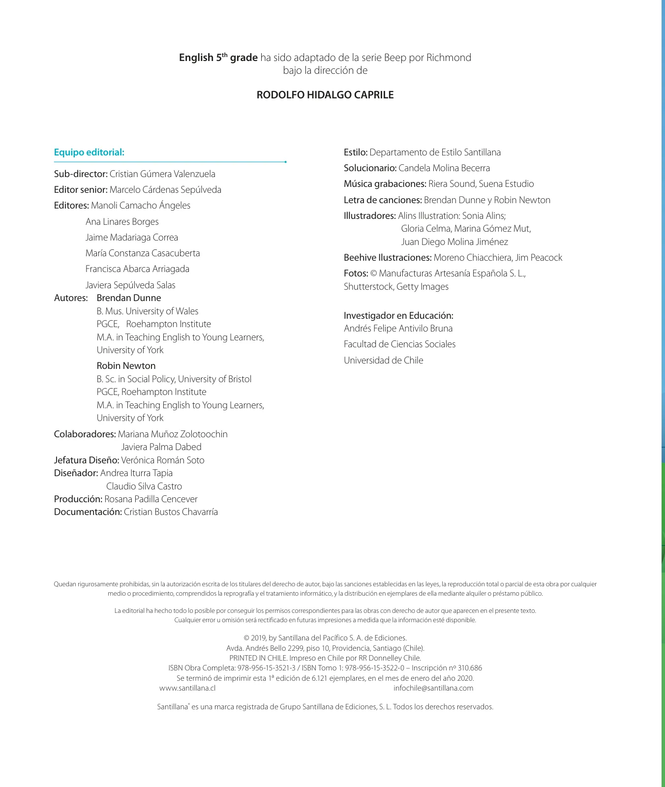 Miniatura página 4 de Inglés – Quinto Básico | Texto del Estudiante MINEDUC – Descargar PDF · 2024