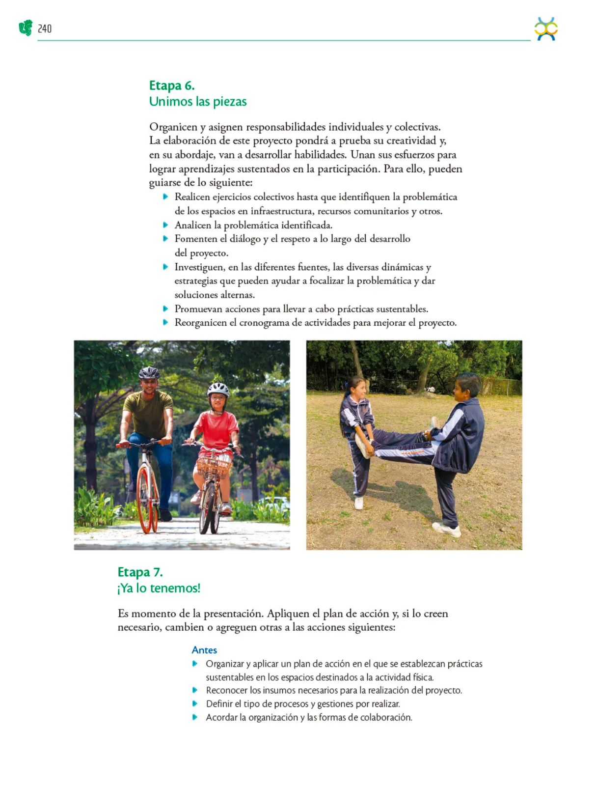 Página 241 de Colección Nanahuatzin. Nuestro libro de Proyectos. Tomo III. Libro de Educación Telesecundaria Grado 3° Ciclo Escolar 2025 - 2026