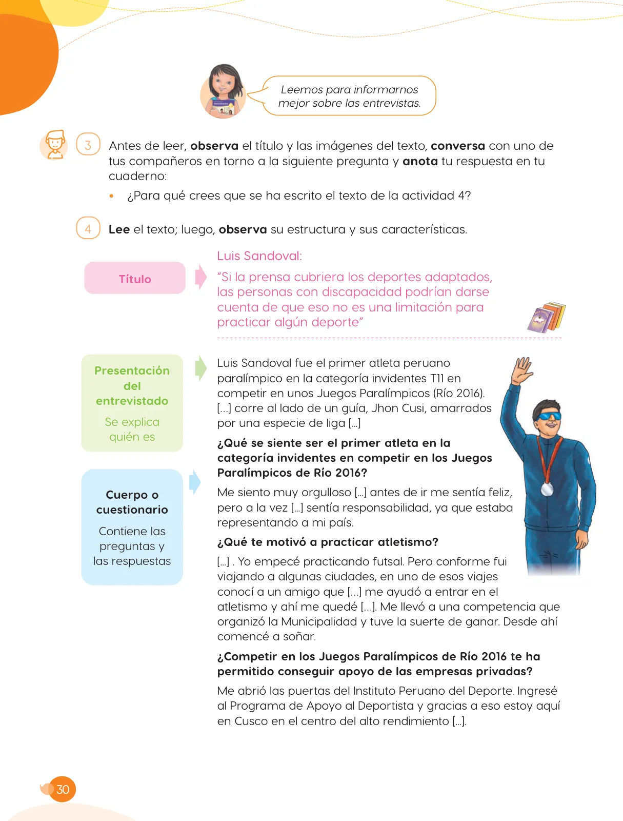 Página 32 de Cuadernillo de Comunicación 6, sexto grado de Primaria · 2023