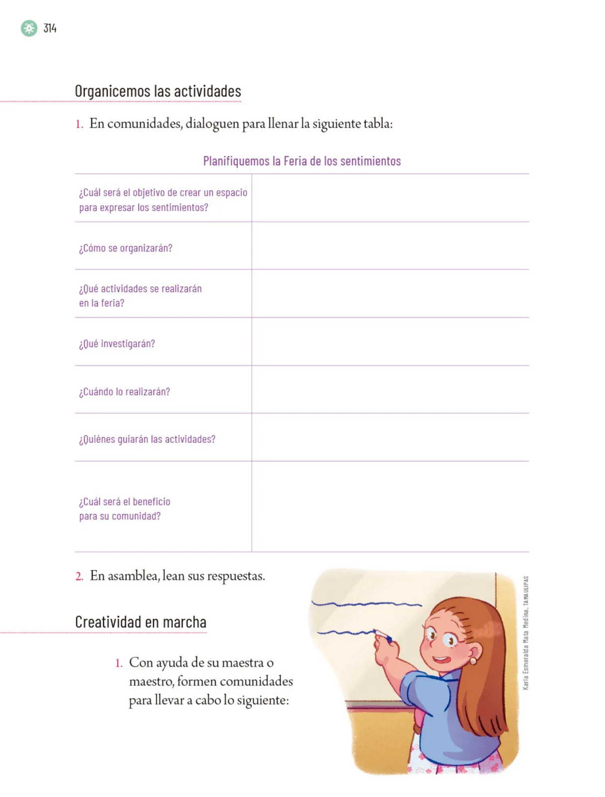 Miniatura página 317 de Proyectos Escolares.   Libro de Educación Primaria Grado 5°  Ciclo Escolar 2025 - 2026