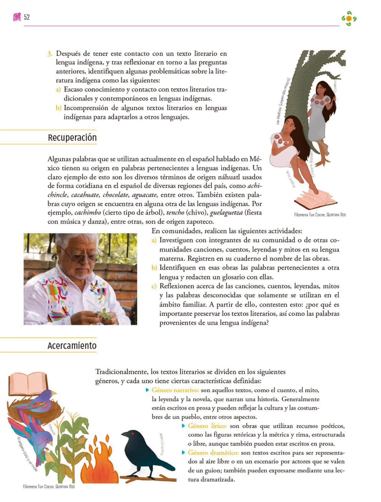 Página 53 de Colección Sk´asolil. Nuestro libro de proyectos. Libro de Educación Secundaria Grado 2° Ciclo Escolar 2025 - 2026