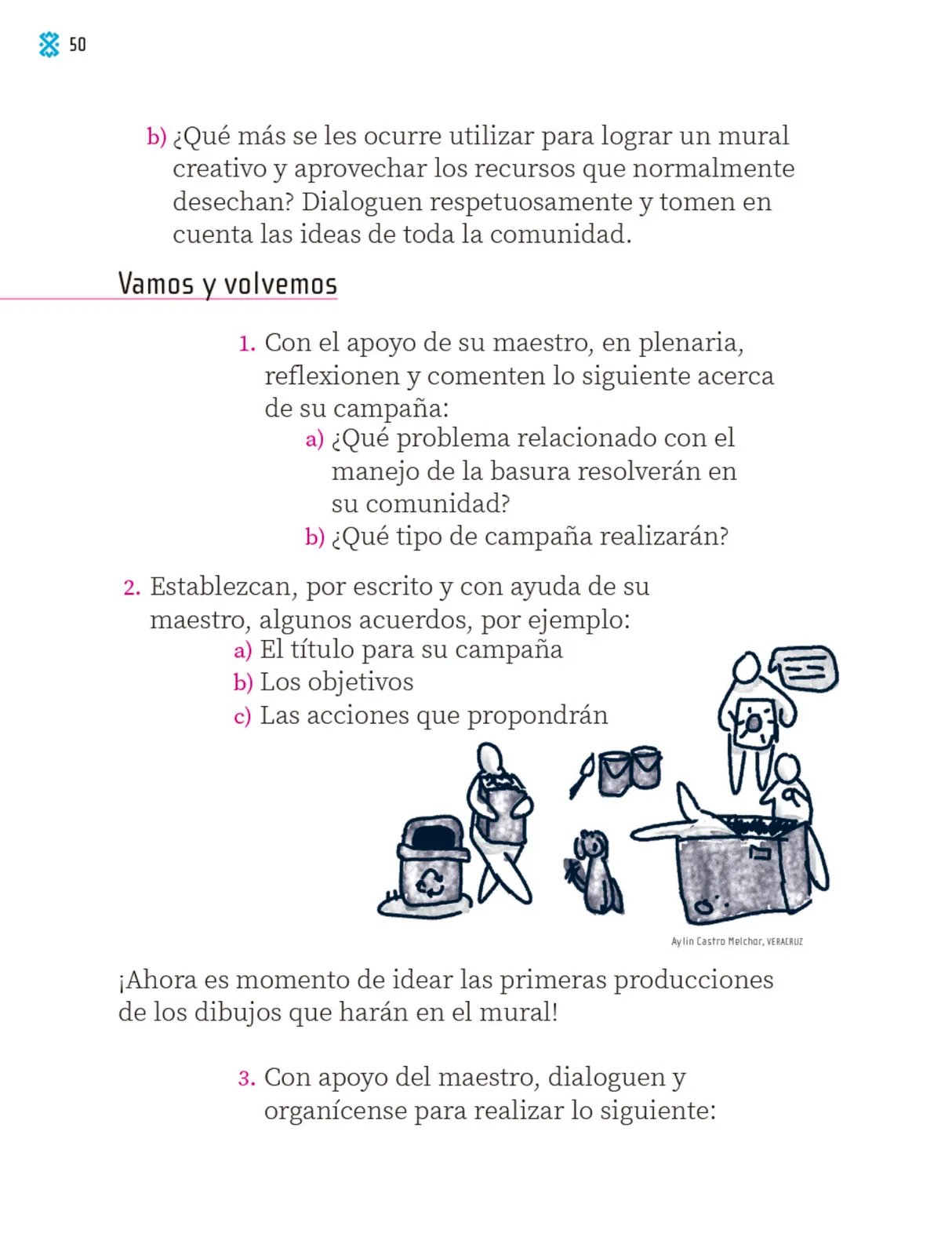 Miniatura página 51 de Proyectos Comunitarios.   Libro de Educación Primaria Grado 1°  Ciclo Escolar 2025 - 2026