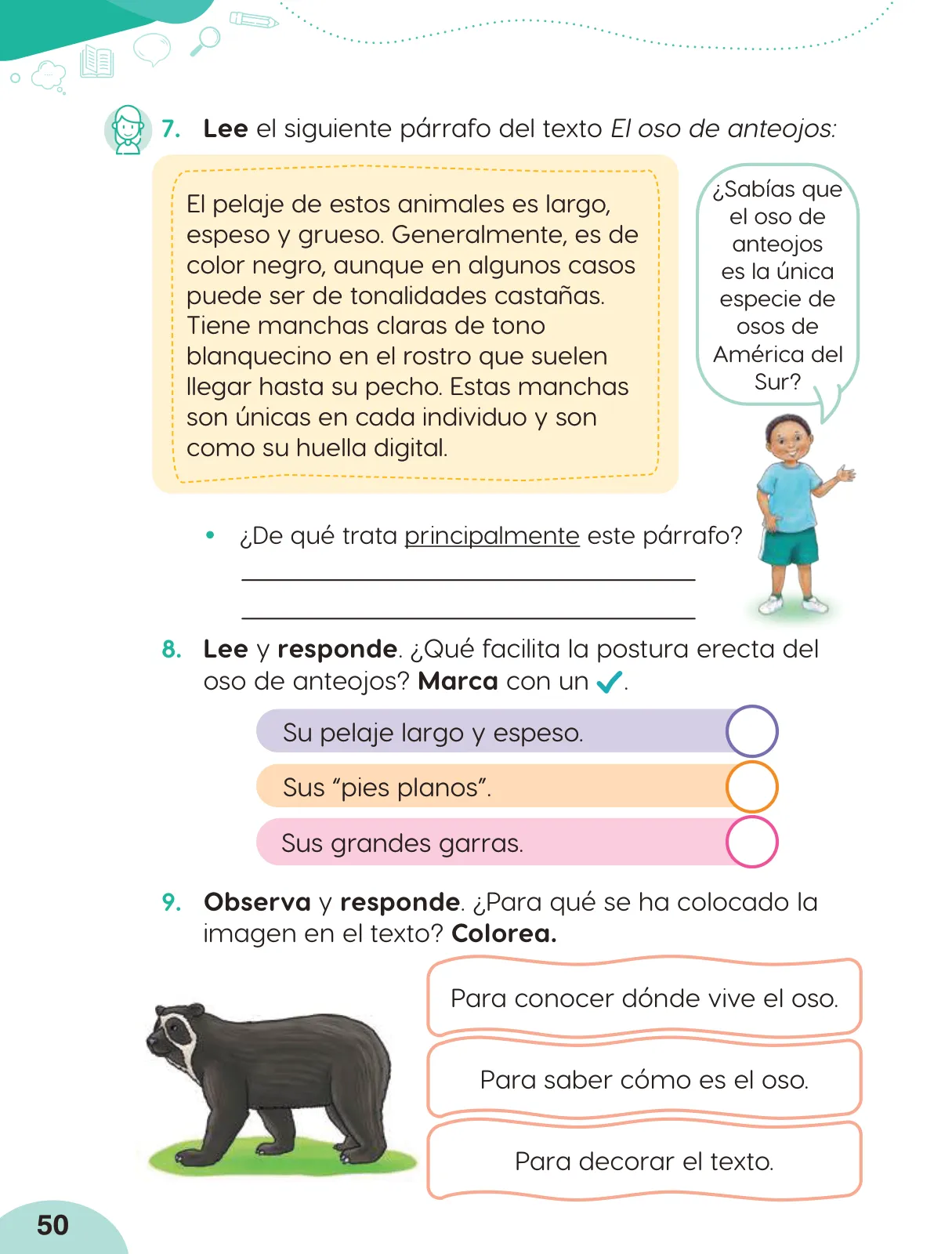 Miniatura página 52 de Cuadernillo de Comunicación 2. Segundo grado de Primaria · 2024
