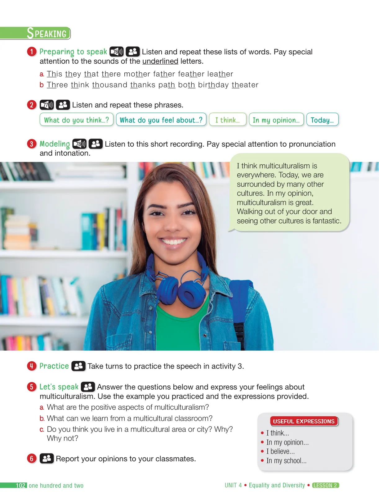 Miniatura página 104 de Inglés – Octavo Básico | Student’s Book MINEDUC – Descargar PDF · 2024