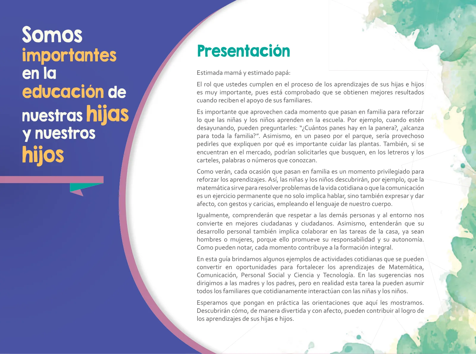 Miniatura página 7 de Aprendemos juntos en familia : guía dirigida a madres y padres. Segundo grado de Educación Primaria · 2019