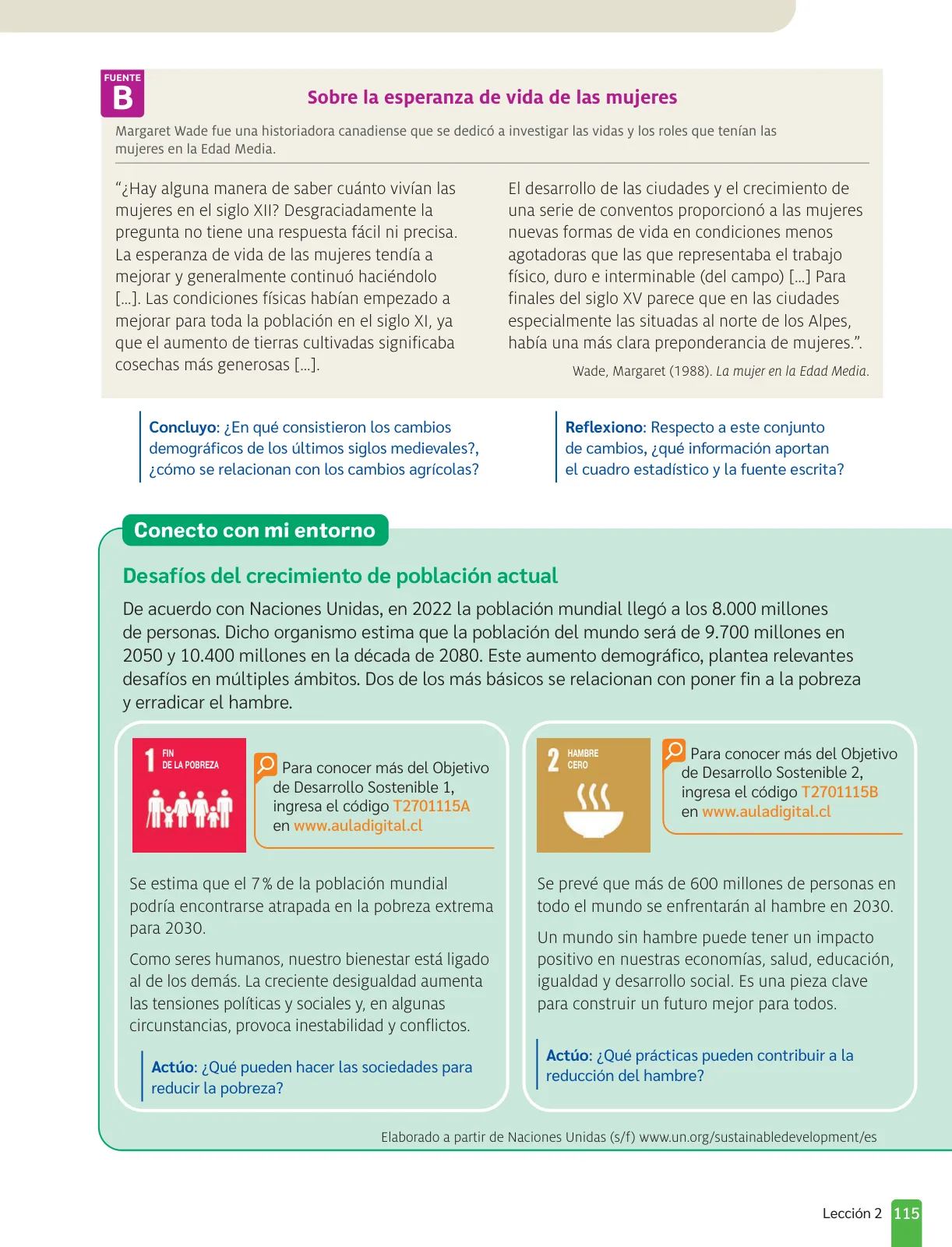 Página 117 de Historia, Geografía y Ciencias Sociales – Séptimo Básico | Texto del Estudiante MINEDUC – Descargar PDF · 2024
