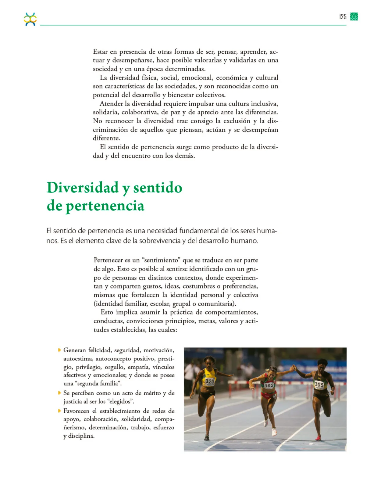 Miniatura página 126 de Colección Ximhai. De lo humano y lo comunitario.   Libro de Educación Telesecundaria Grado 1°  Ciclo Escolar 2025 - 2026