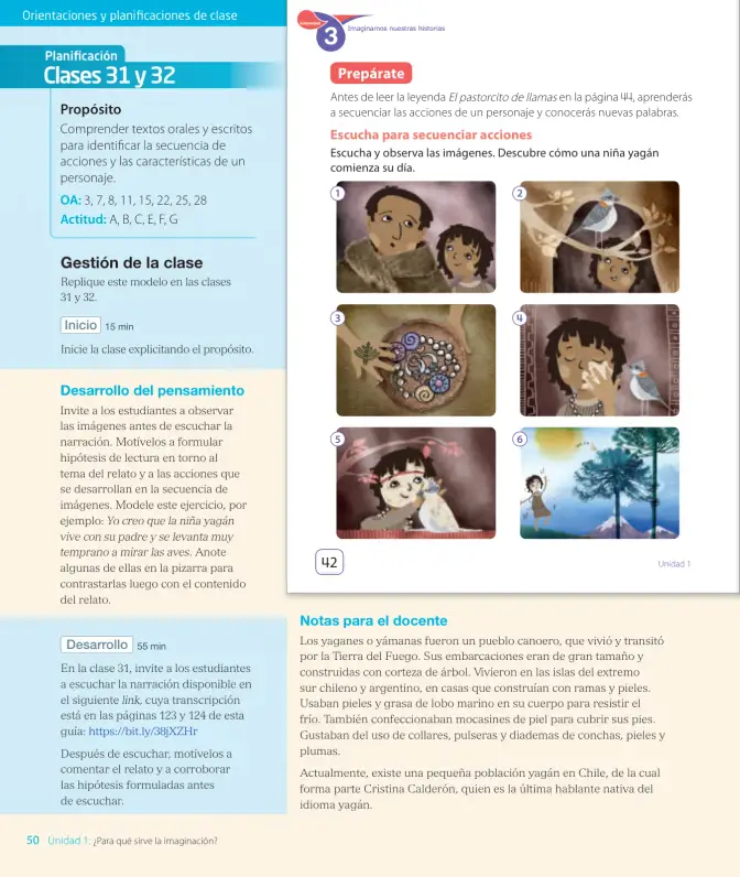 Página 52 de Lenguaje y Comunicación – Segundo Básico – Texto del Estudiante MINEDUC – Descargar PDF · 2024
