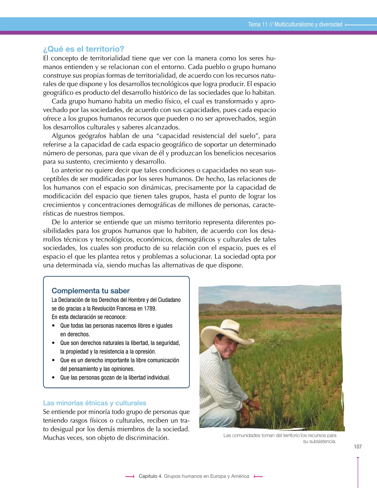 Página 107 de Ciencias Sociales 7° · Secundaria Activa