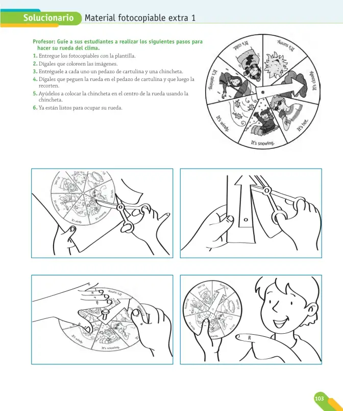 Página 105 de Inglés – Segundo Básico | Texto del Estudiante MINEDUC – Descargar PDF · 2024