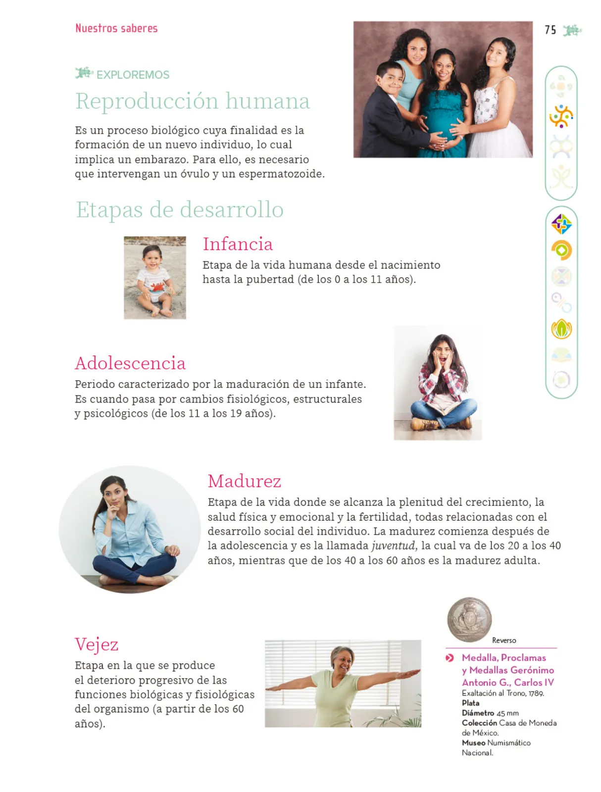 Miniatura página 76 de Nuestros saberes: Libro para alumnos, maestros y familia.   Libro de Educación Primaria Grado 5°  Ciclo Escolar 2025 - 2026