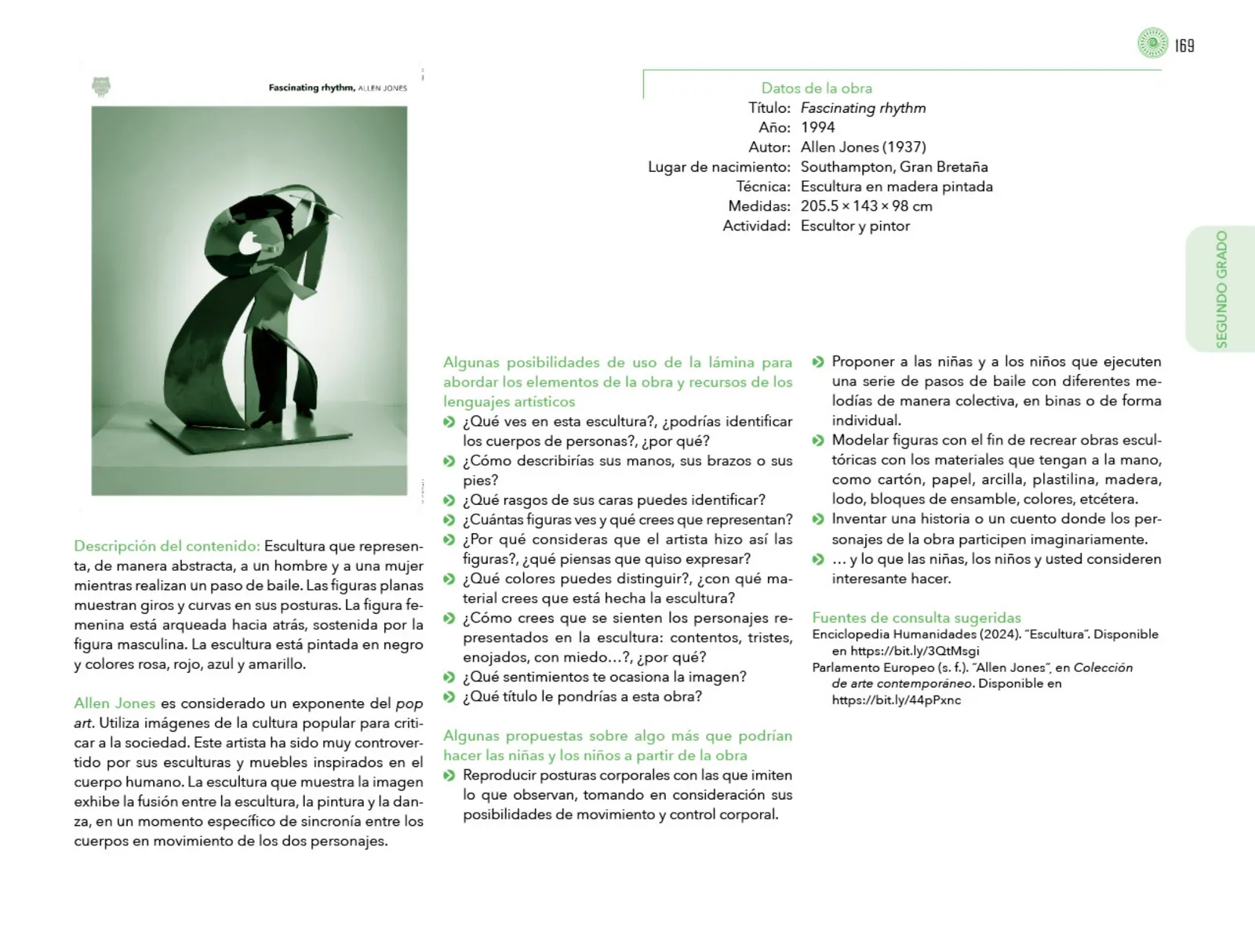 Miniatura página 170 de Posibilidades de trabajo para la acción transformadora y el codiseño. Ficheros. Fase 2  Libro de Educación Preescolar Grado 1°, 2°, 3°  Ciclo Escolar 2025 - 2026
