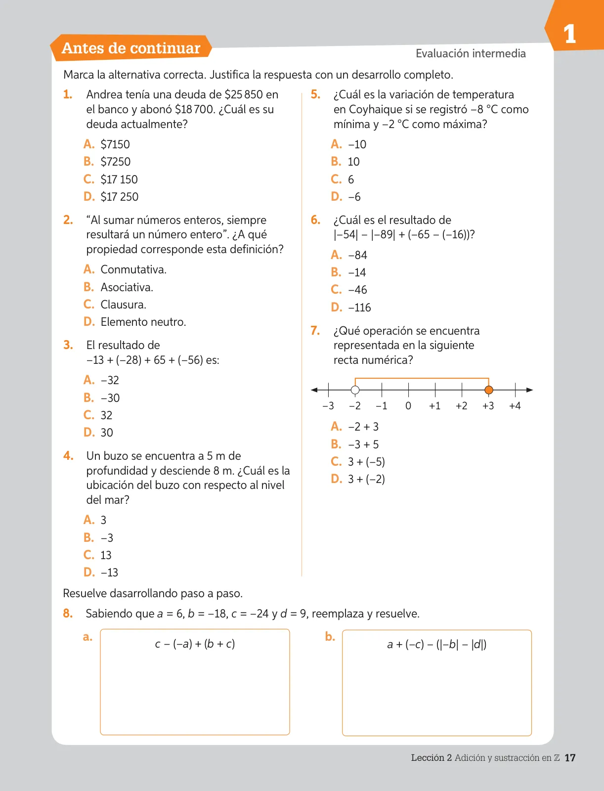 Miniatura página 18 de Matemática – Séptimo Básico | Texto del Estudiante MINEDUC – Descargar PDF · 2024