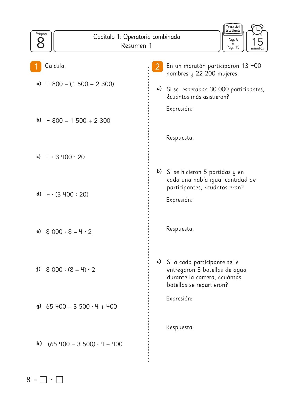 Miniatura página 9 de Libro de Sumo Primero – Sexto Básico | Texto del Estudiante MINEDUC – Descargar PDF · 2024