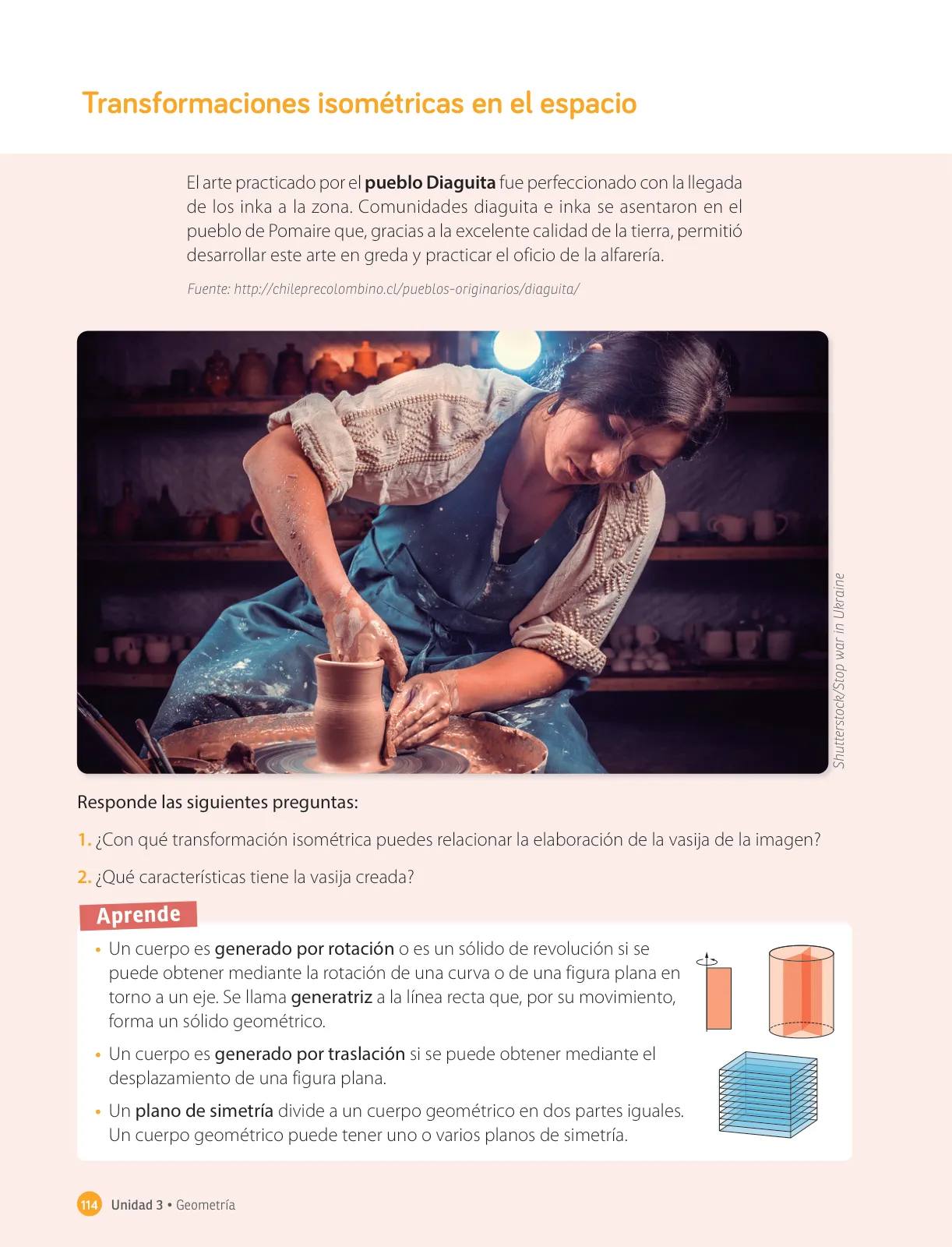 Miniatura página 116 de Matemática – Octavo Básico | Texto del Estudiante MINEDUC – Descargar PDF · 2024