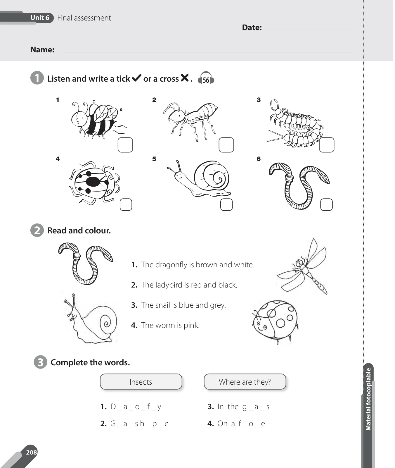 Página 72 de Inglés – Cuarto Básico | Texto del Estudiante MINEDUC – Descargar PDF · 2024