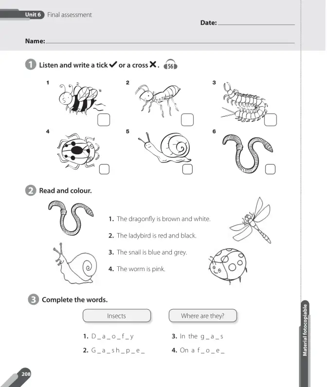 Página 72 de Inglés – Cuarto Básico | Texto del Estudiante MINEDUC – Descargar PDF · 2024