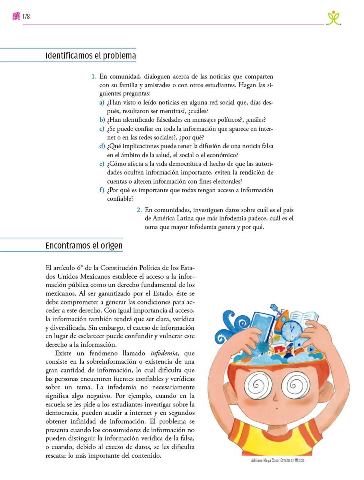 Miniatura página 179 de Colección Nanahuatzin. Nuestro libro de proyectos.   Libro de Educación Secundaria Grado 3°  Ciclo Escolar 2025 - 2026