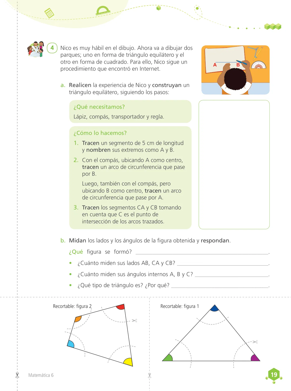 Miniatura página 21 de Matemática 6 : cuaderno de trabajo para sexto grado de Educación Primaria 2019 · 2019