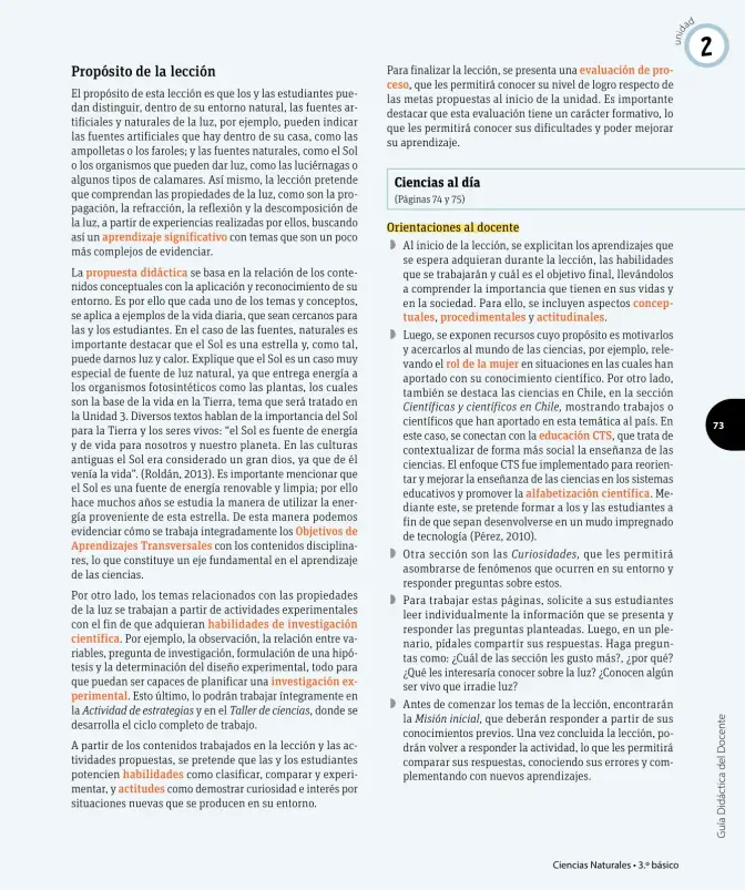 Página 140 de Ciencias Naturales – Tercero Básico | Texto del Estudiante MINEDUC – Descargar PDF · 2024