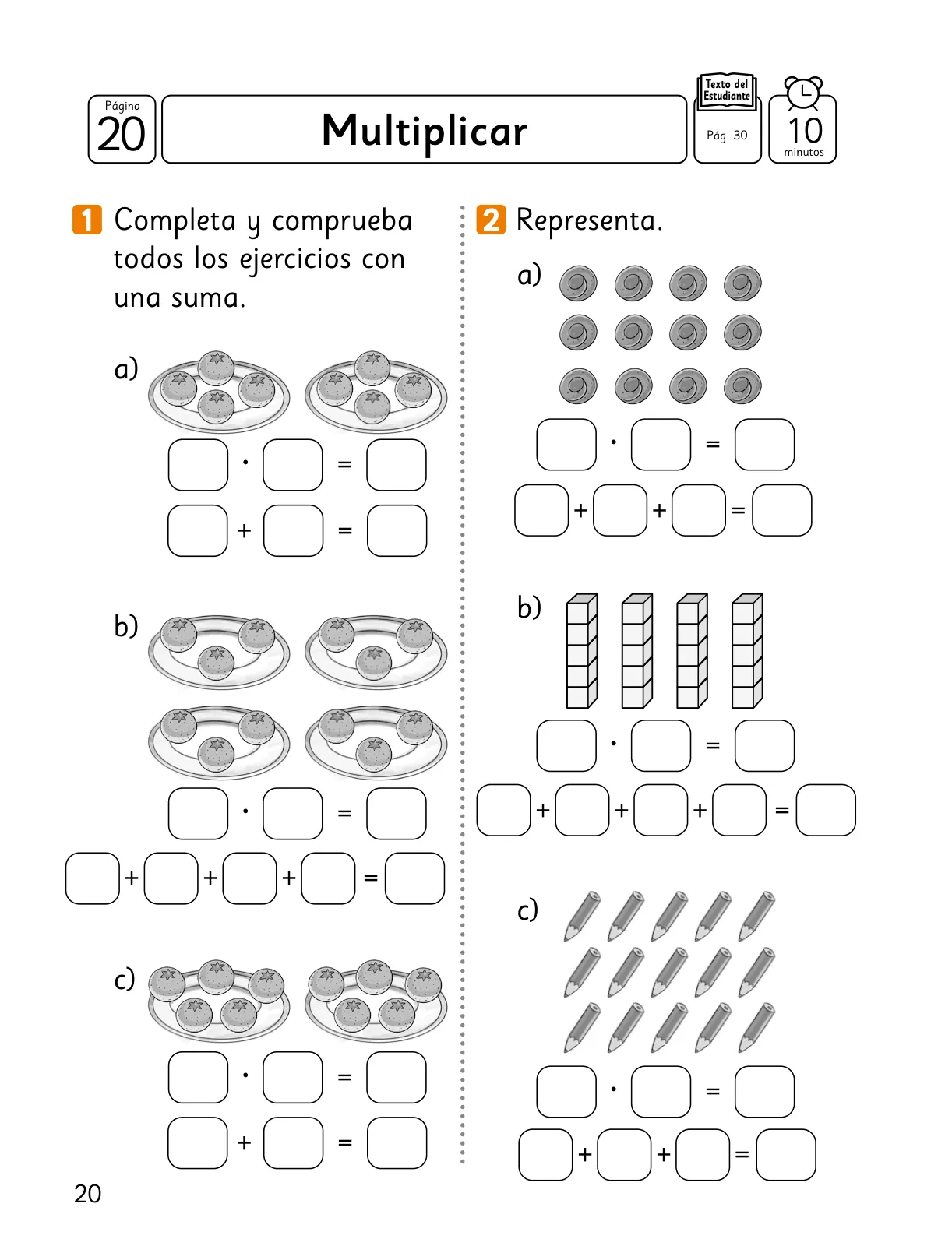 Página 21 de Sumo Primero – Segundo Básico | Texto del Estudiante MINEDUC – Descargar PDF · 2024
