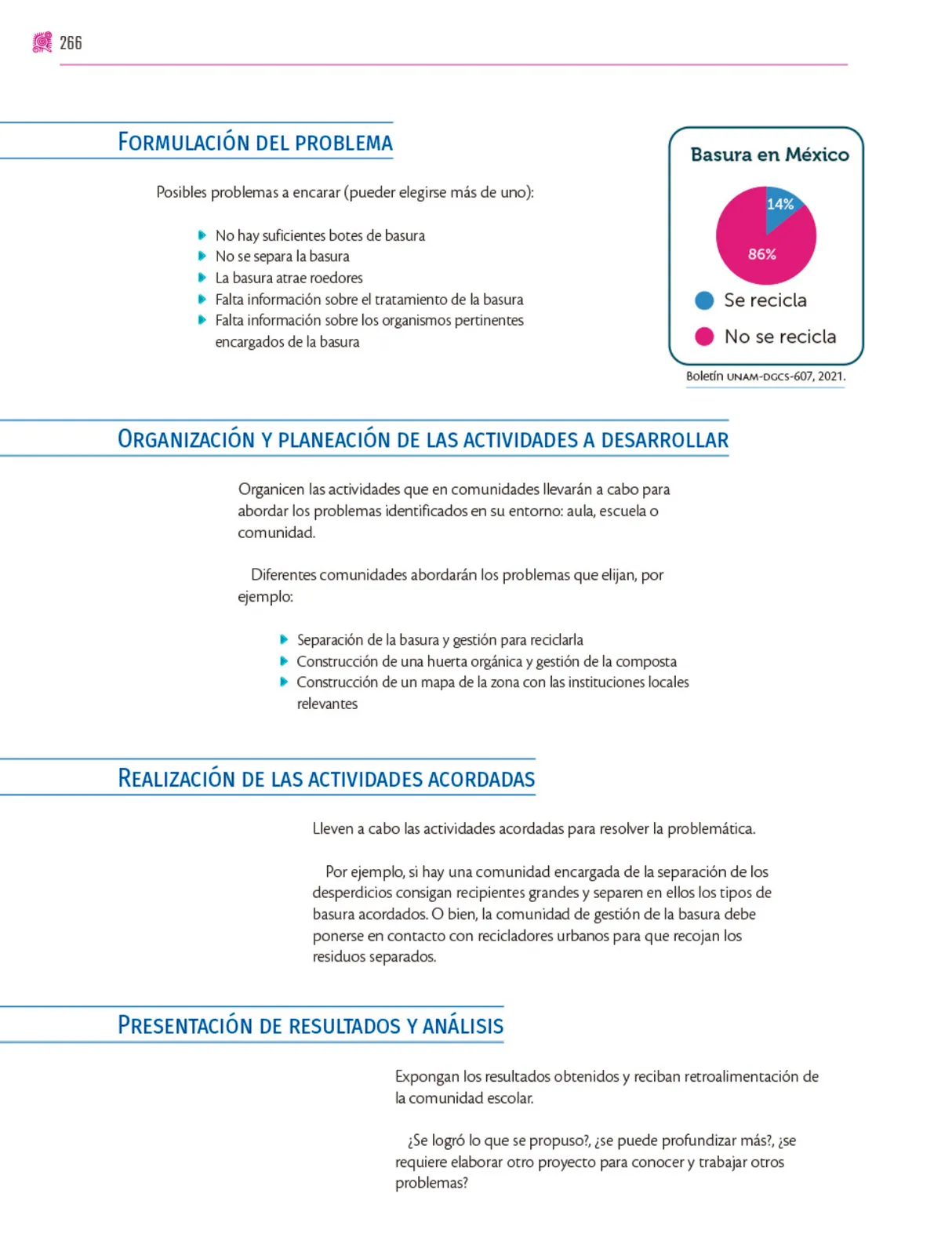 Miniatura página 267 de Colección Ximhai. Nuestro libro de proyectos.   Libro de Educación Secundaria Grado 1°  Ciclo Escolar 2025 - 2026