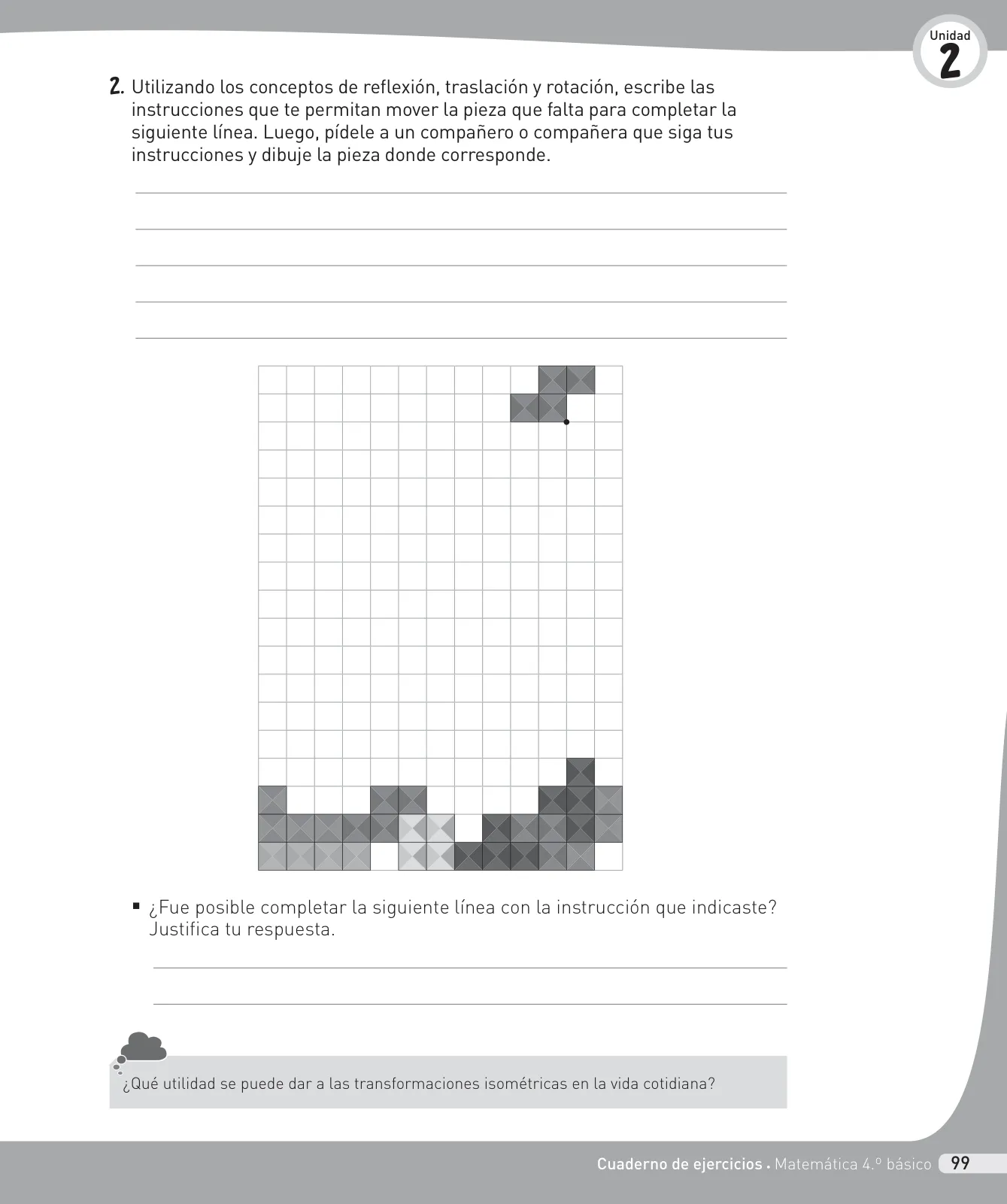 Página 100 de Matemática – Cuarto Básico | Texto del Estudiante MINEDUC – Descargar PDF · 2024