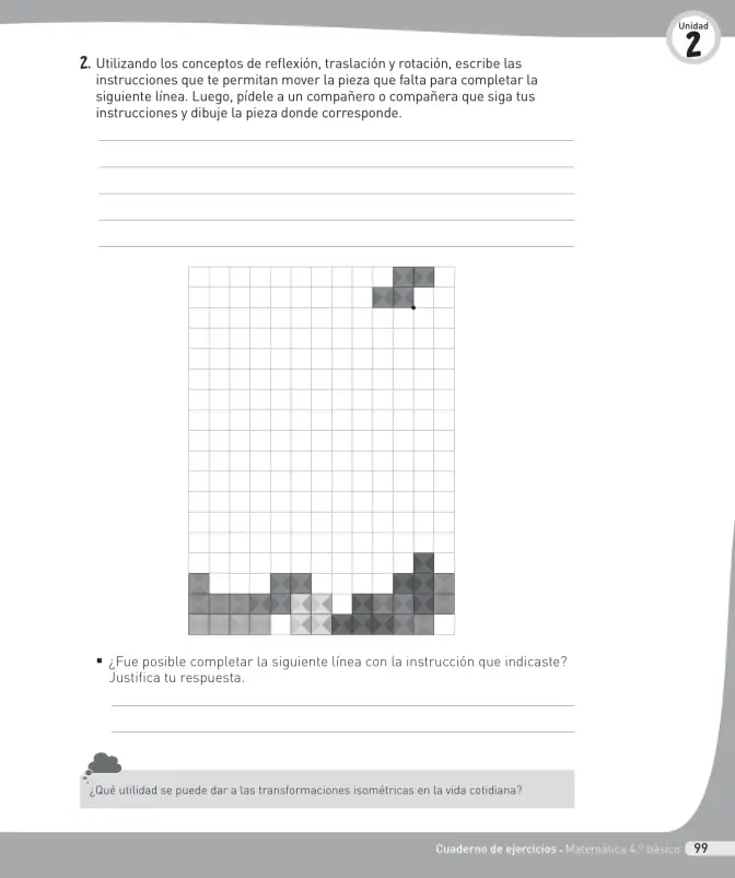 Página 100 de Matemática – Cuarto Básico | Texto del Estudiante MINEDUC – Descargar PDF · 2024