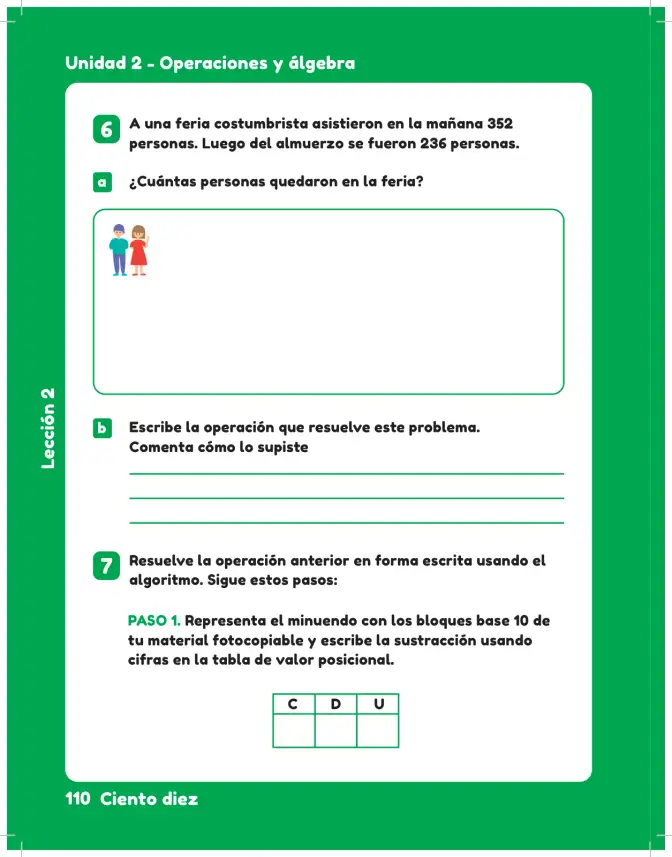 Página 112 de Sumo Primero – Tercero Básico | Texto del Estudiante MINEDUC – Descargar PDF · 2024