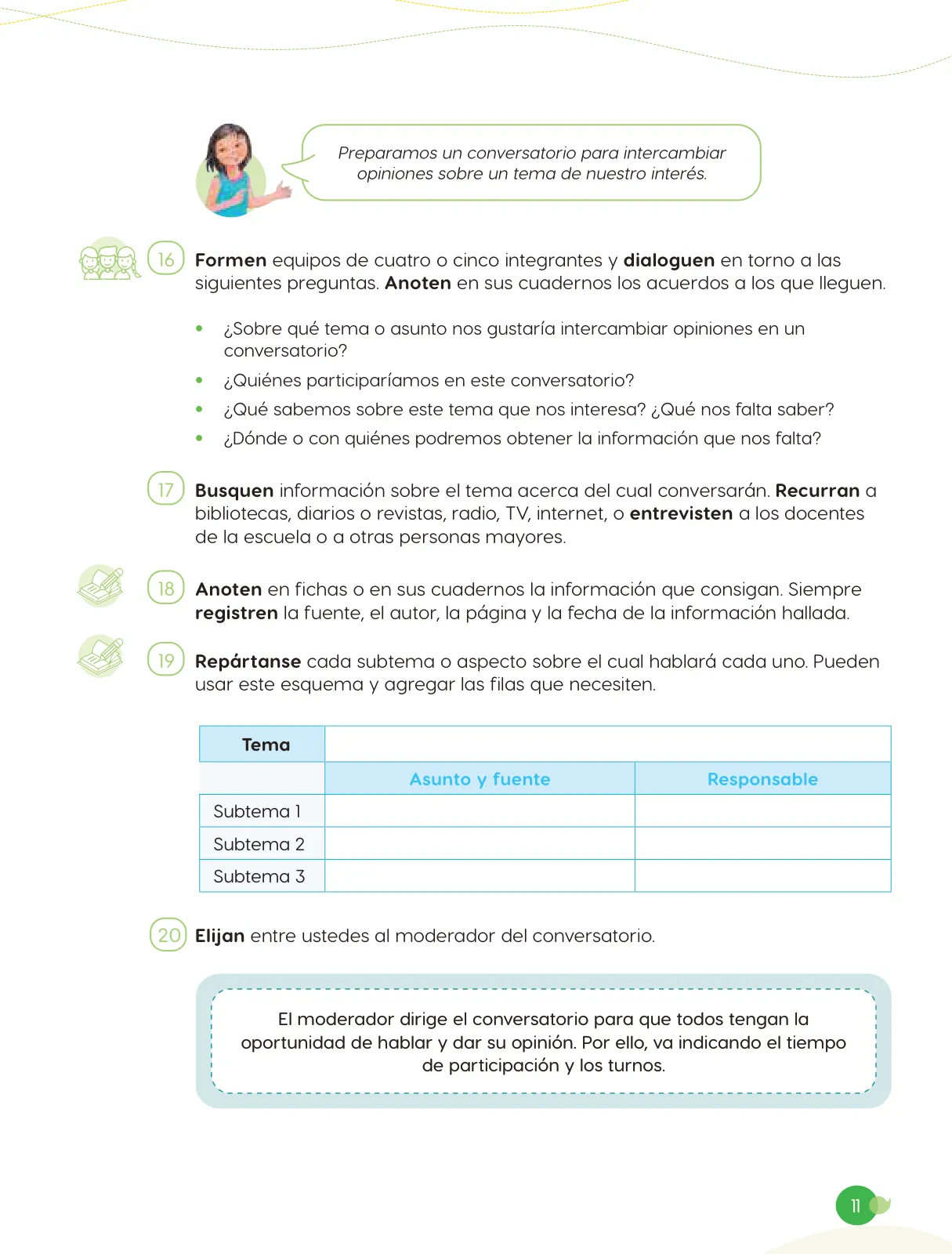 Página 13 de Cuadernillo de Comunicación 6. Sexto grado de Primaria · 2024