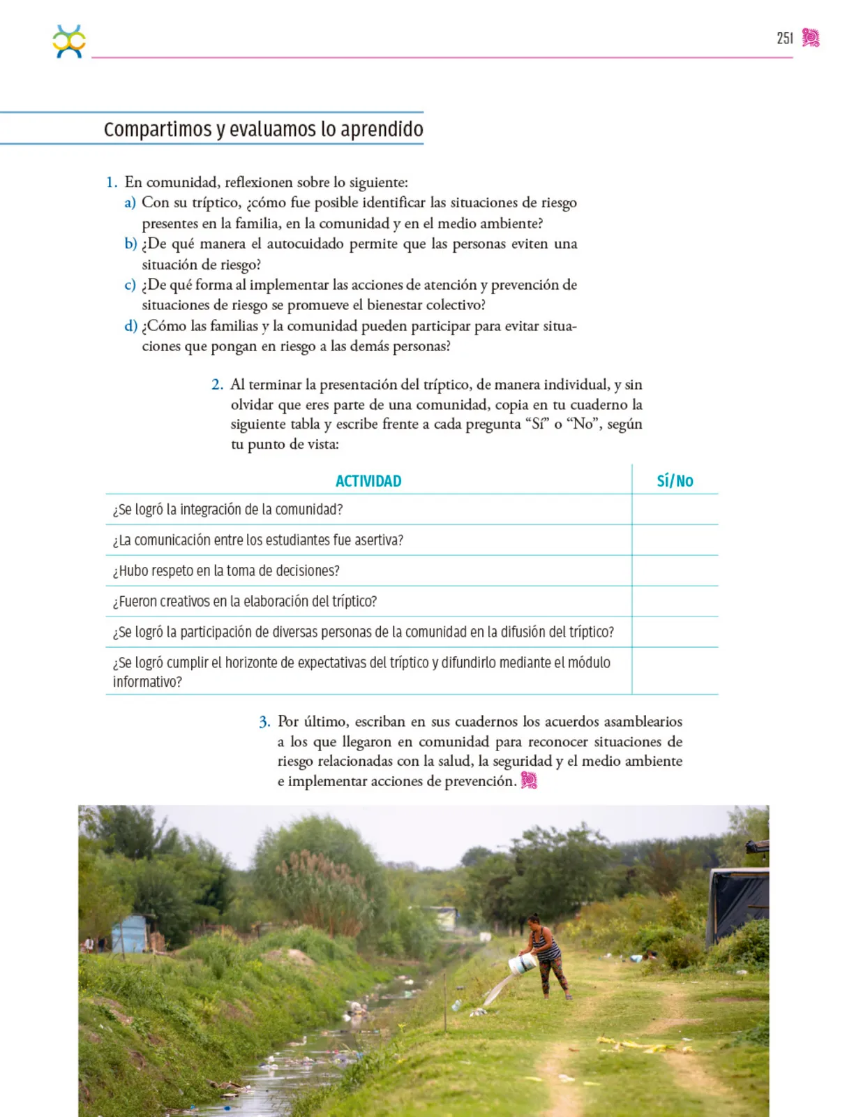 Miniatura página 252 de Colección Nanahuatzin. Nuestro libro de proyectos.   Libro de Educación Secundaria Grado 3°  Ciclo Escolar 2025 - 2026