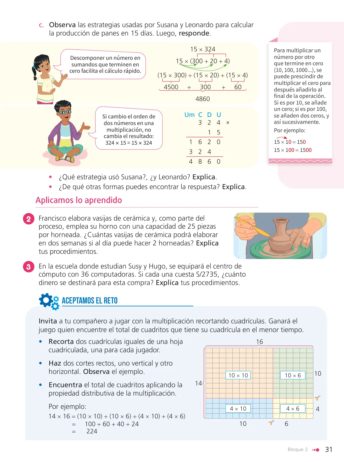 Página 33 de Texto de Matemática 5. Quinto grado de Primaria · 2024
