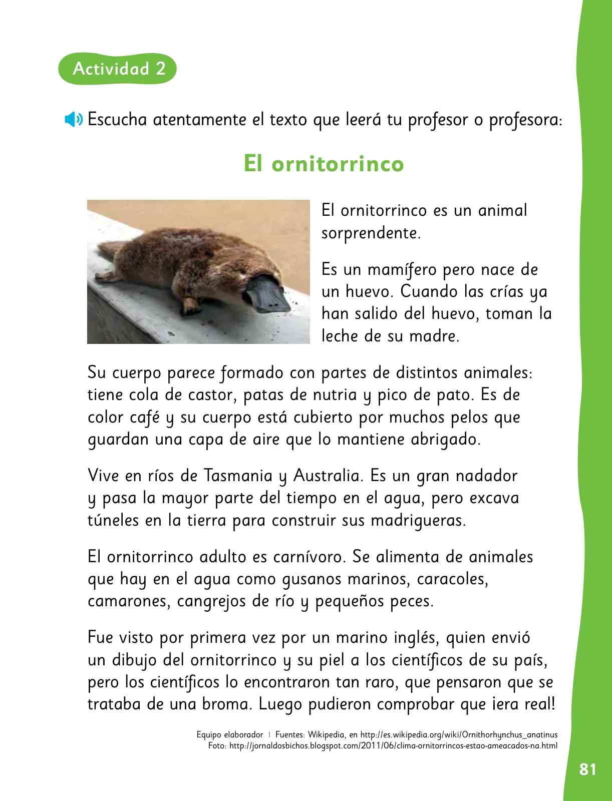 Página 84 de Lenguaje y Comunicación – Primero Básico | Texto del Estudiante MINEDUC – Descargar PDF · 2024