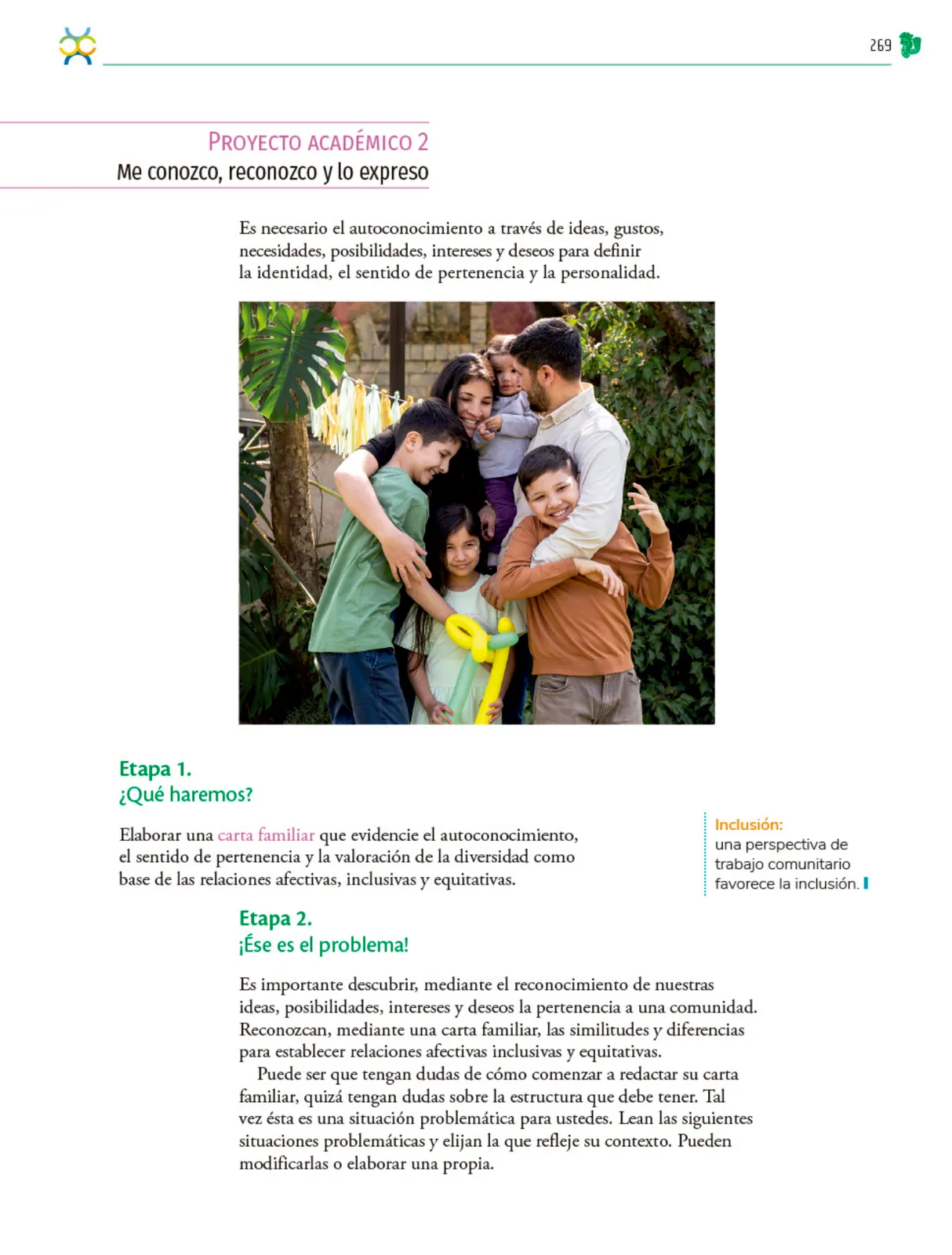 Miniatura página 270 de Colección Ximhai. Nuestro libro de Proyectos. Tomo I.   Libro de Educación Telesecundaria Grado 1°  Ciclo Escolar 2025 - 2026
