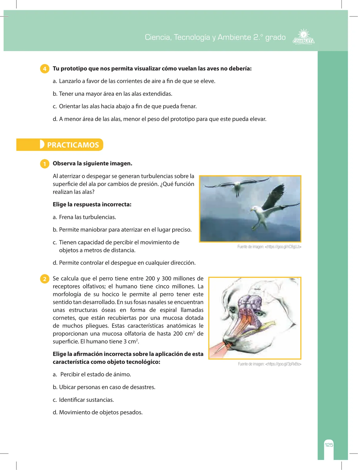 Página 125 de Ciencia, Tecnología y Ambiente 2 : cuaderno de reforzamiento pedagógico - JEC · 2016