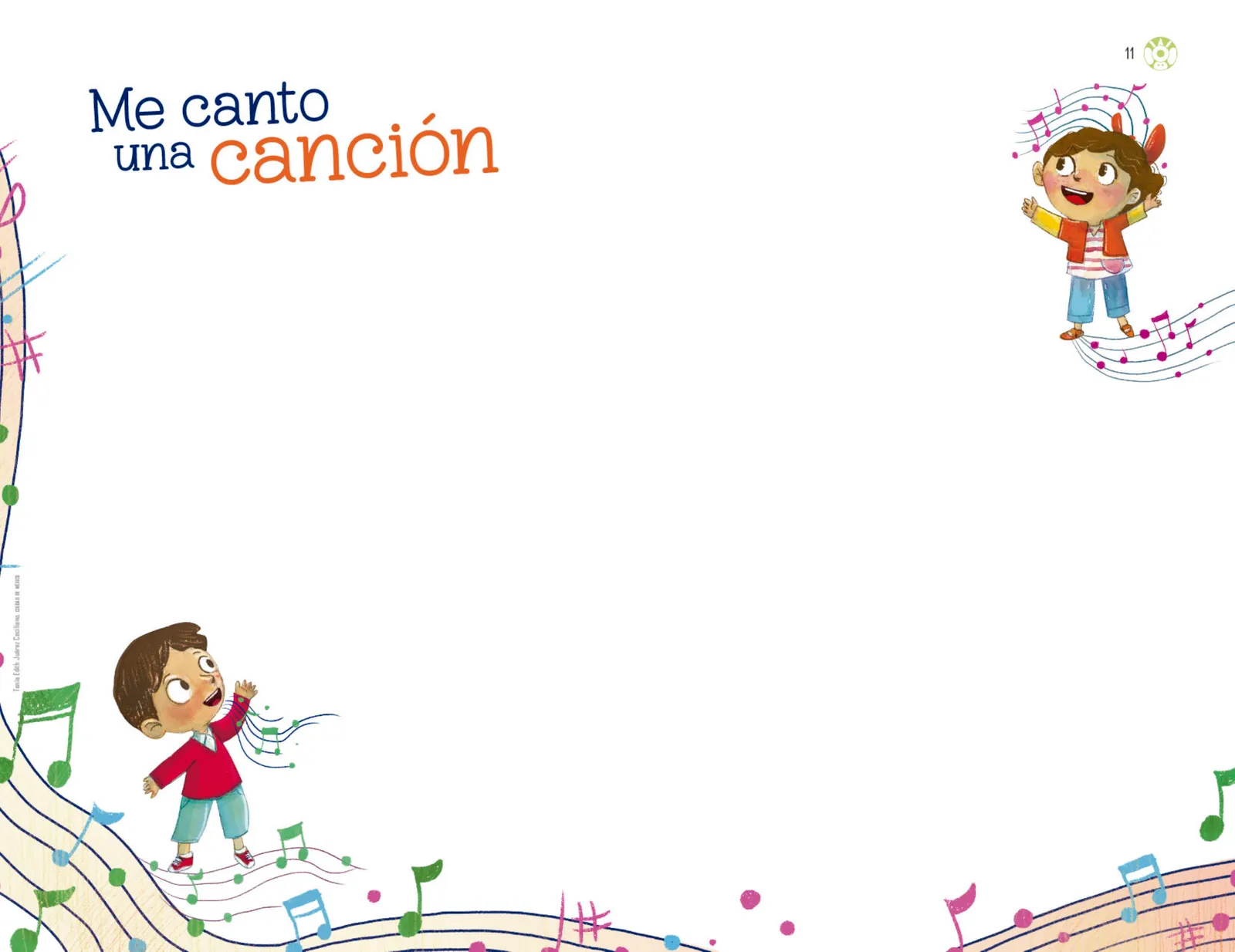 Página 12 de Explorar e imaginar con mi libro de Preescolar.   Libro de Educación Preescolar Grado 3°  Ciclo Escolar 2025 - 2026