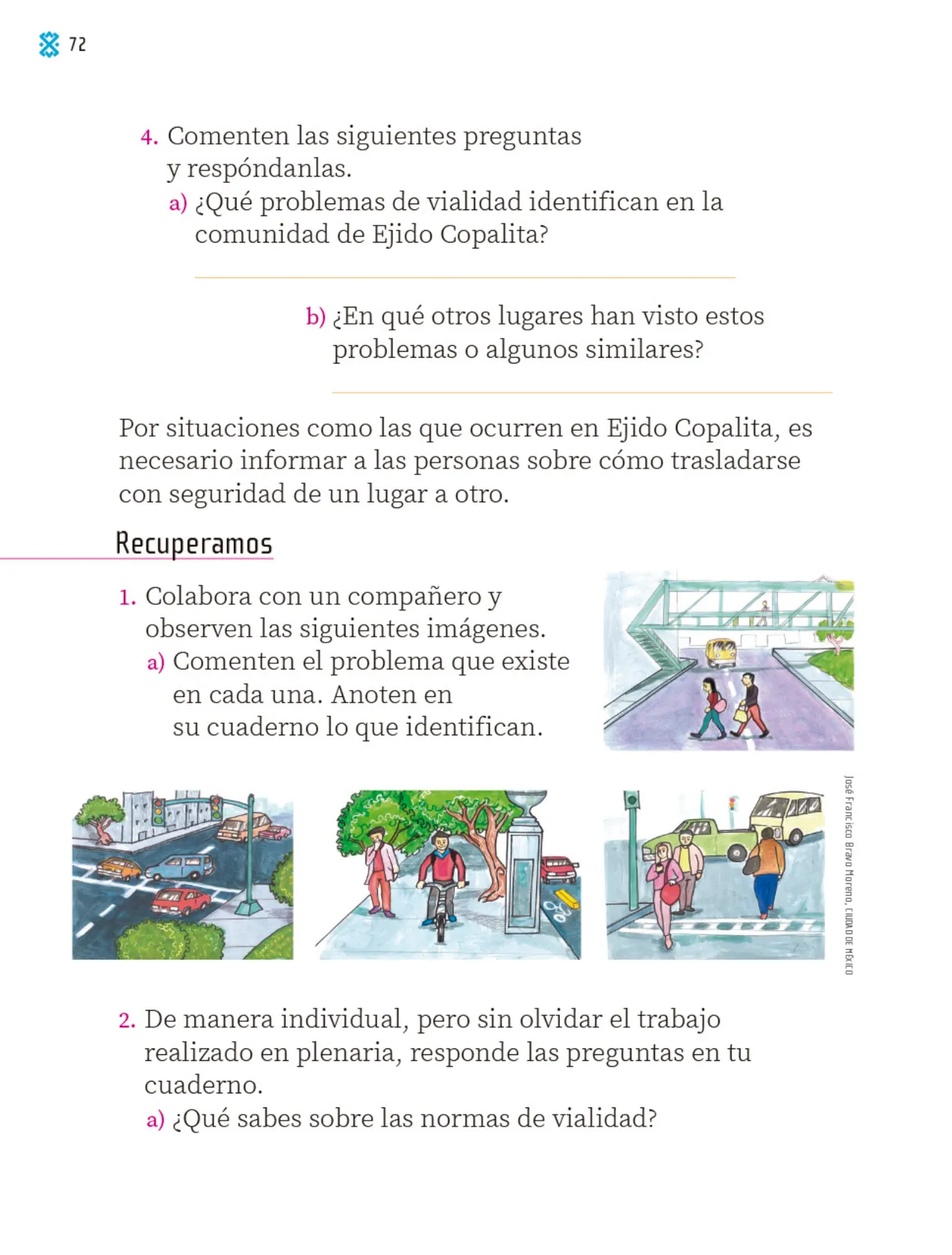 Miniatura página 73 de Proyectos Comunitarios.   Libro de Educación Primaria Grado 1°  Ciclo Escolar 2025 - 2026