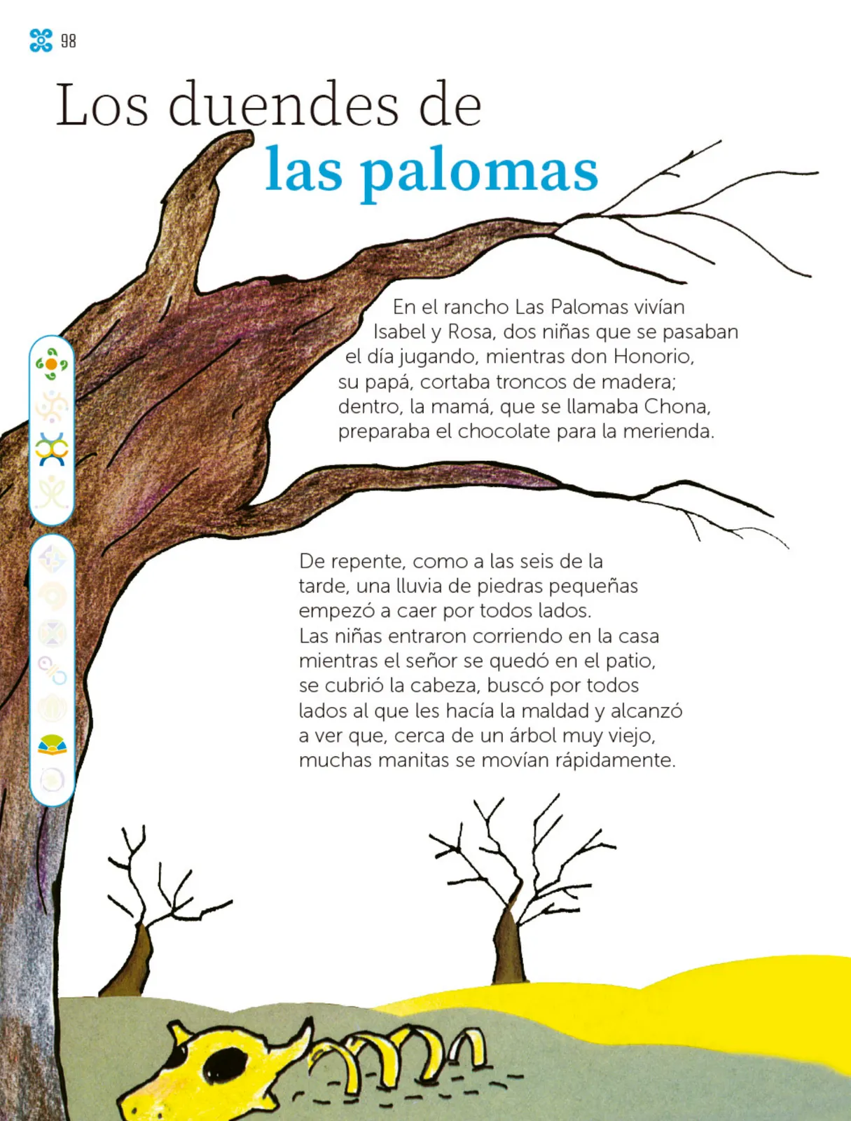 Página 99 de Múltiples lenguajes. Libro de Educación Primaria Grado 1° Ciclo Escolar 2025 - 2026