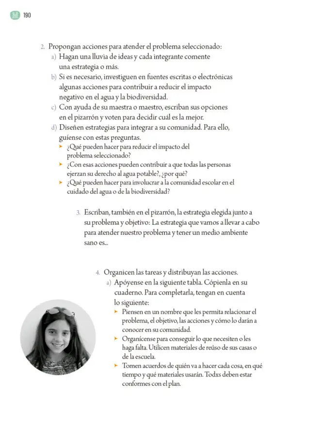Página 193 de Proyectos Comunitarios. Libro de Educación Primaria Grado 6° Ciclo Escolar 2025 - 2026