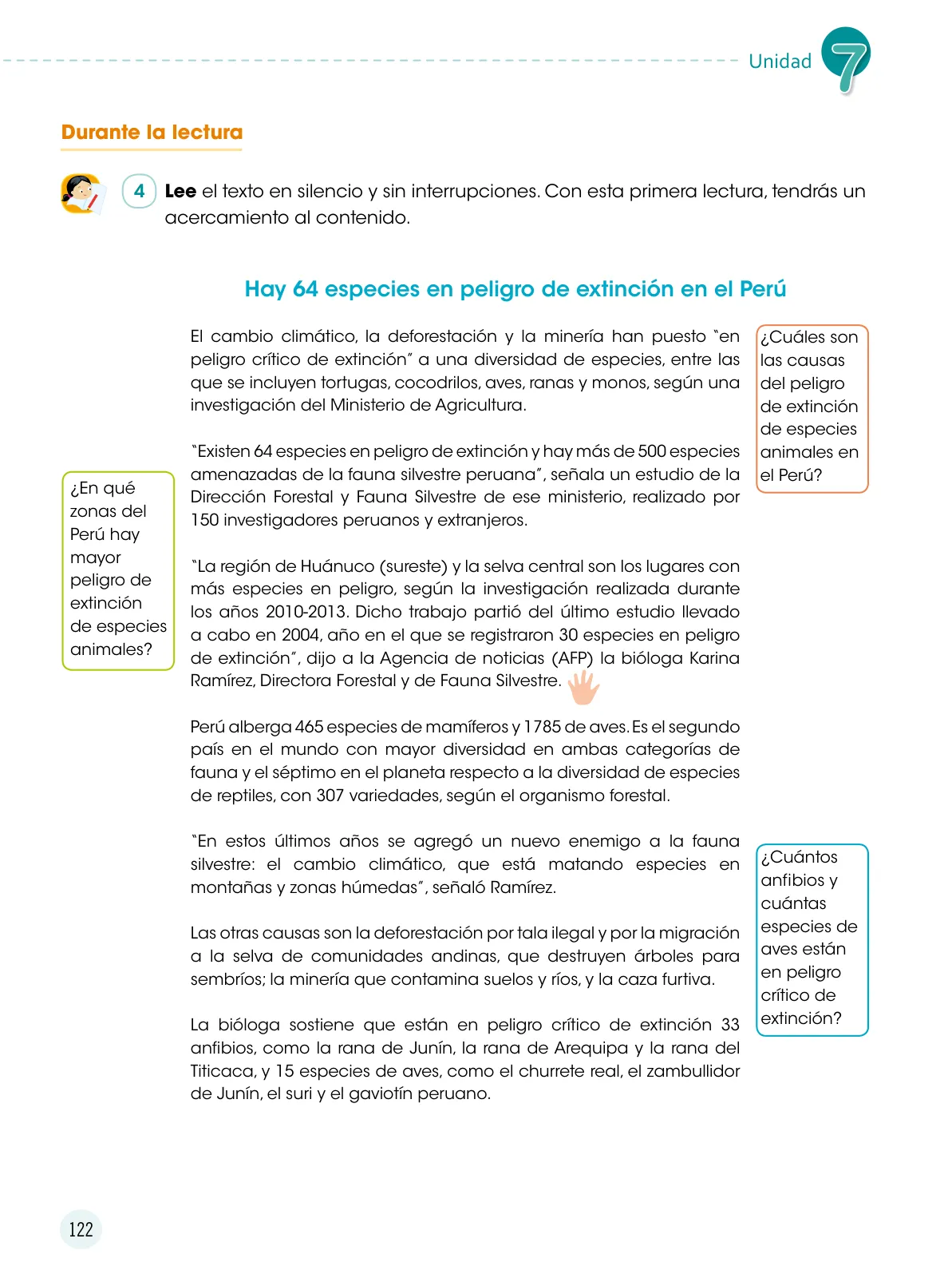 Página 123 de Comunicación 5 : cuaderno de trabajo para quinto grado de Educación Primaria 2019 · 2019