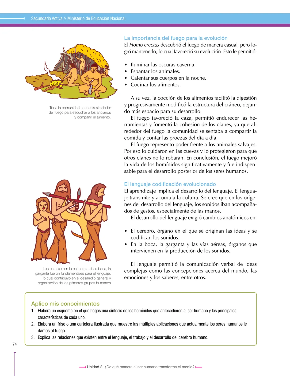 Miniatura página 74 de Ciencias Sociales 6° · Secundaria Activa