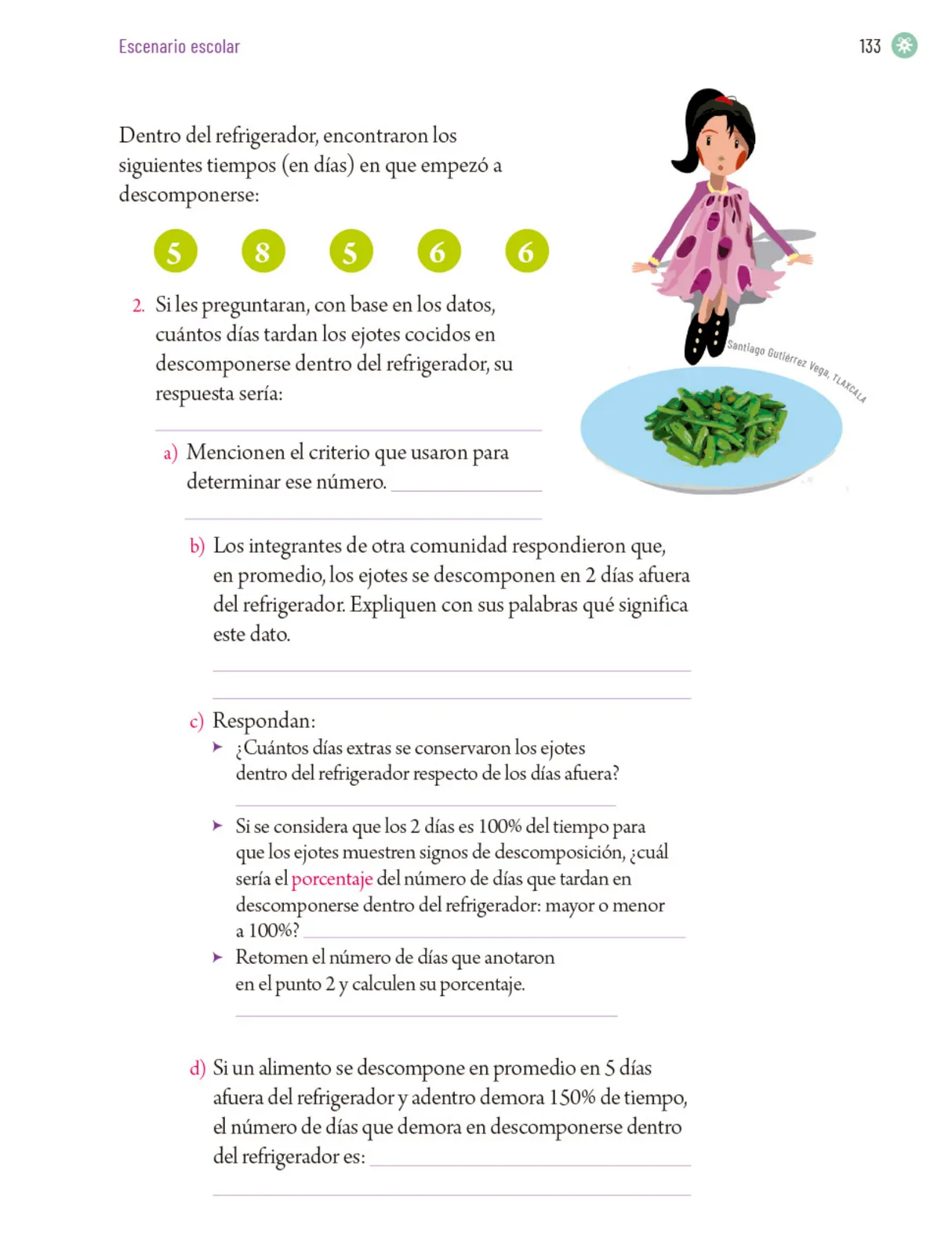 Miniatura página 136 de Proyectos Escolares.   Libro de Educación Primaria Grado 5°  Ciclo Escolar 2025 - 2026