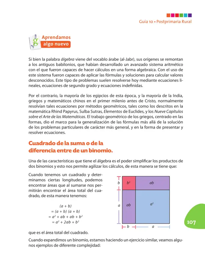 Página 108 de Matematica 8° · Postprimaria