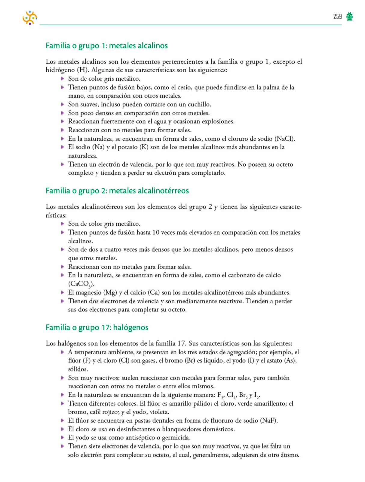Página 260 de Colección Nanahuatzin. Saberes y pensamiento científico. Libro de Educación Telesecundaria Grado 3° Ciclo Escolar 2025 - 2026