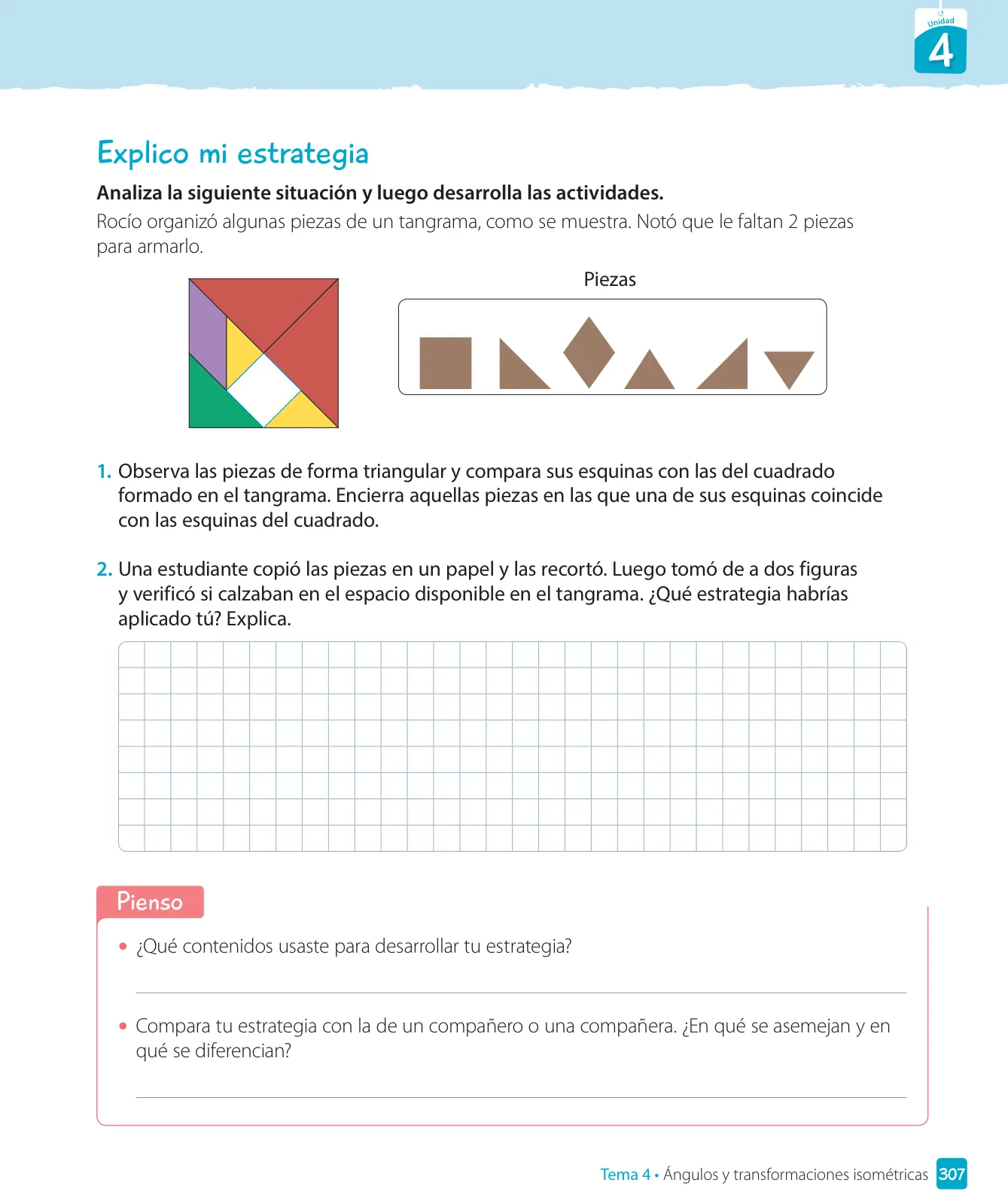 Miniatura página 309 de Matemática – Tercero Básico | Texto del Estudiante MINEDUC – Descargar PDF · 2024