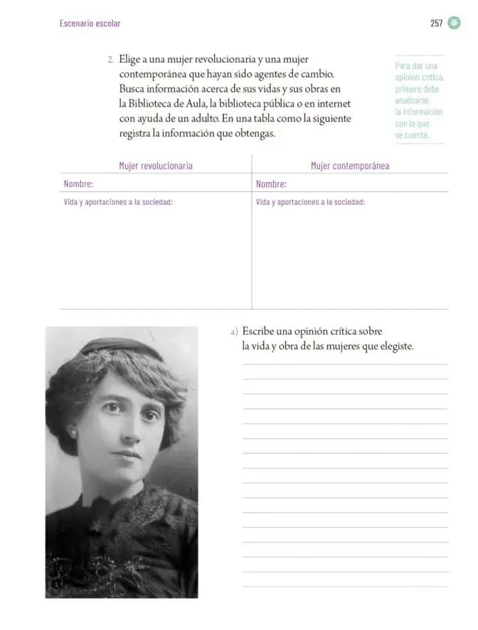 Página 260 de Proyectos Escolares. Libro de Educación Primaria Grado 6° Ciclo Escolar 2025 - 2026