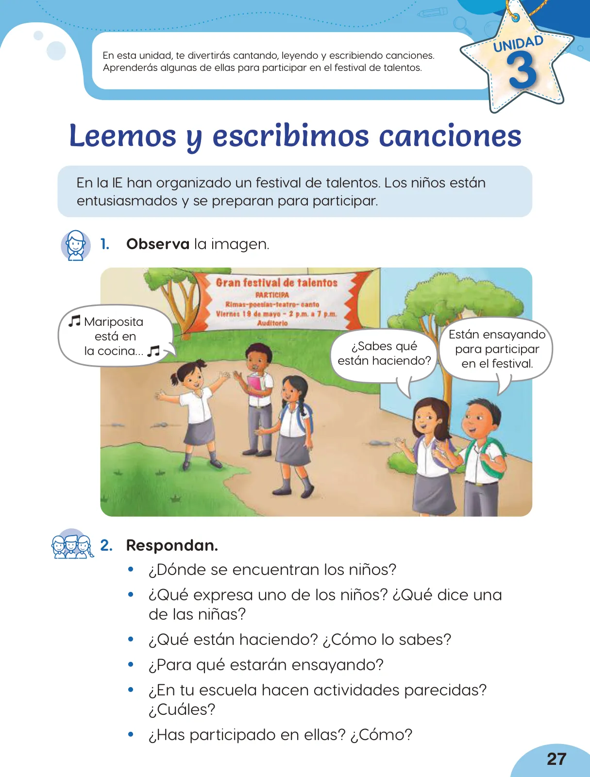 Miniatura página 29 de Cuadernillo de Comunicación 2. Segundo grado de Primaria · 2024