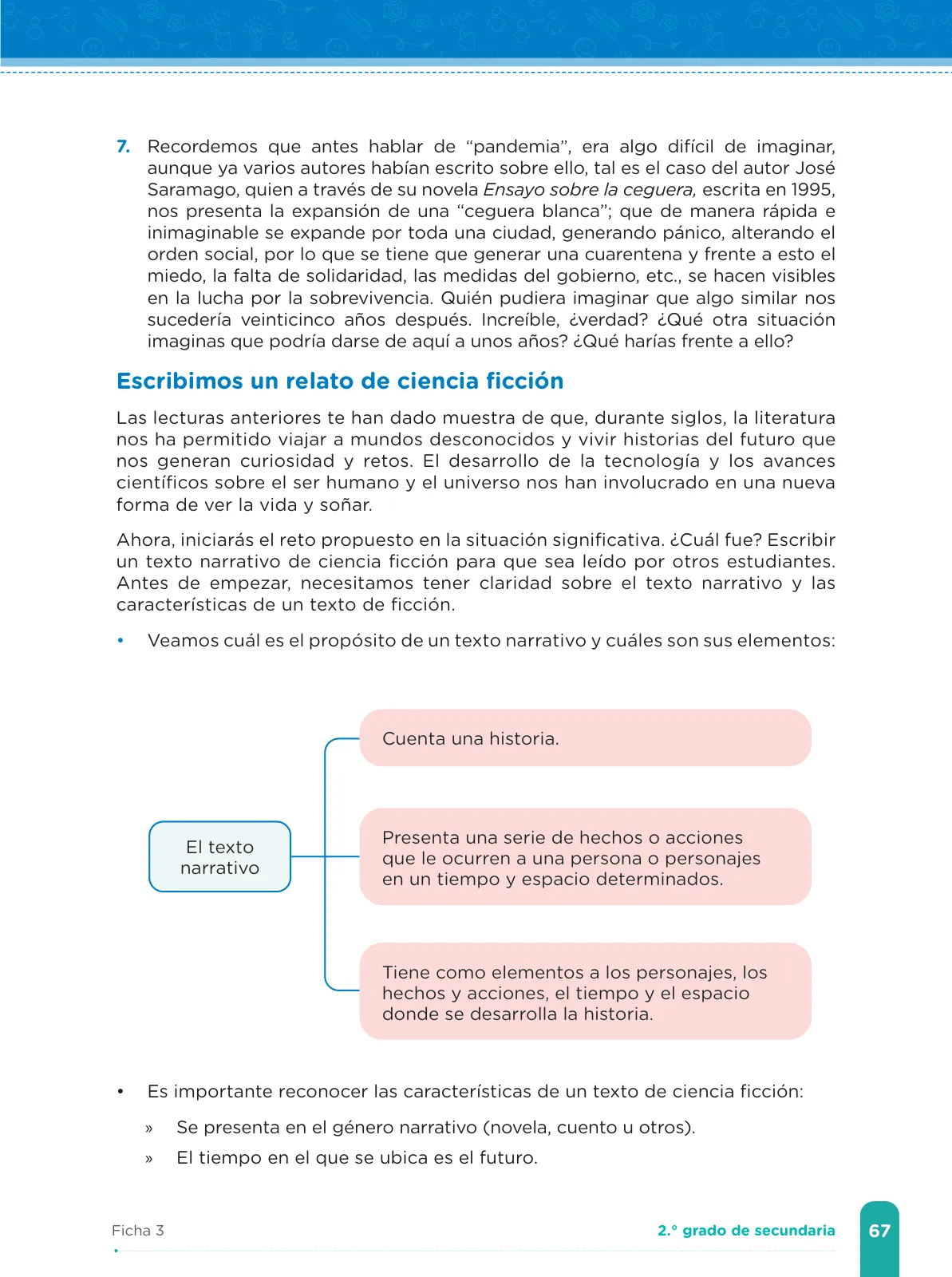 Página 69 de Fichas de aprendizaje de Comunicación 2 · 2024