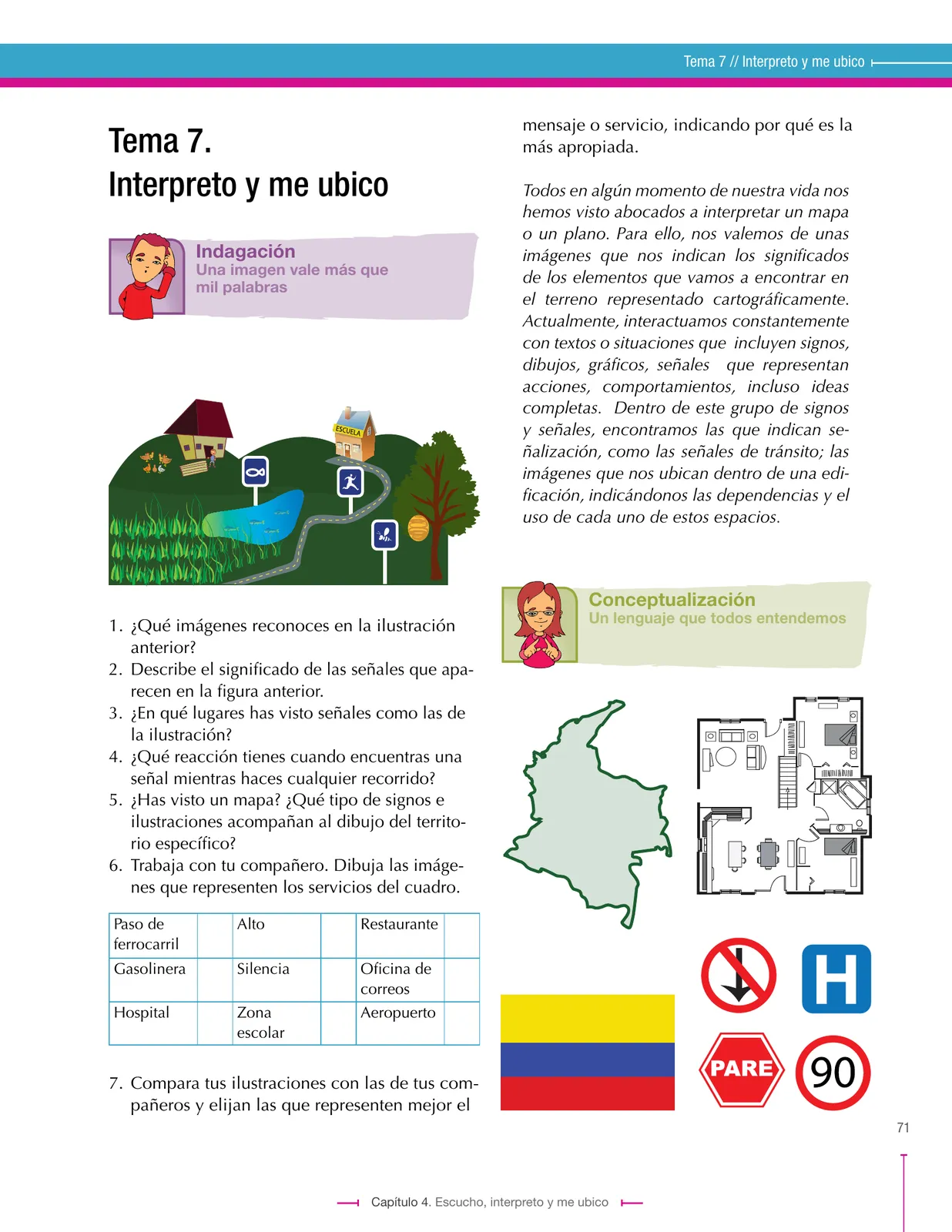 Página 71 de Lenguaje 8° · Secundaria Activa